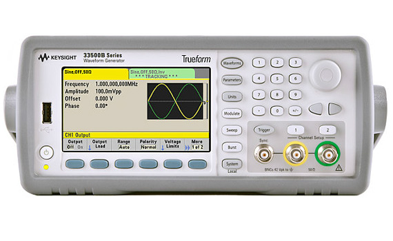 33510B 波形发生器，20 MHz，2 通道