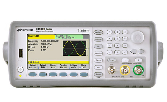 33512B 波形发生器，20 MHz，2 通道，具有任意波形生成能力