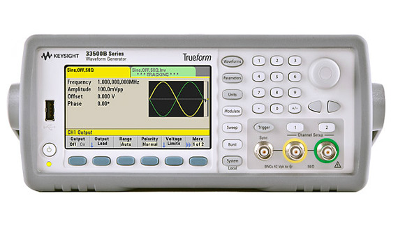 33522B 波形发生器，30 MHz，2 通道，具有任意波形生成能力